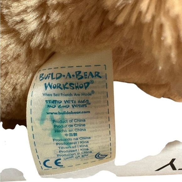 Build-A-Bear Tan Plush Dog Toy - Picture 4 of 6